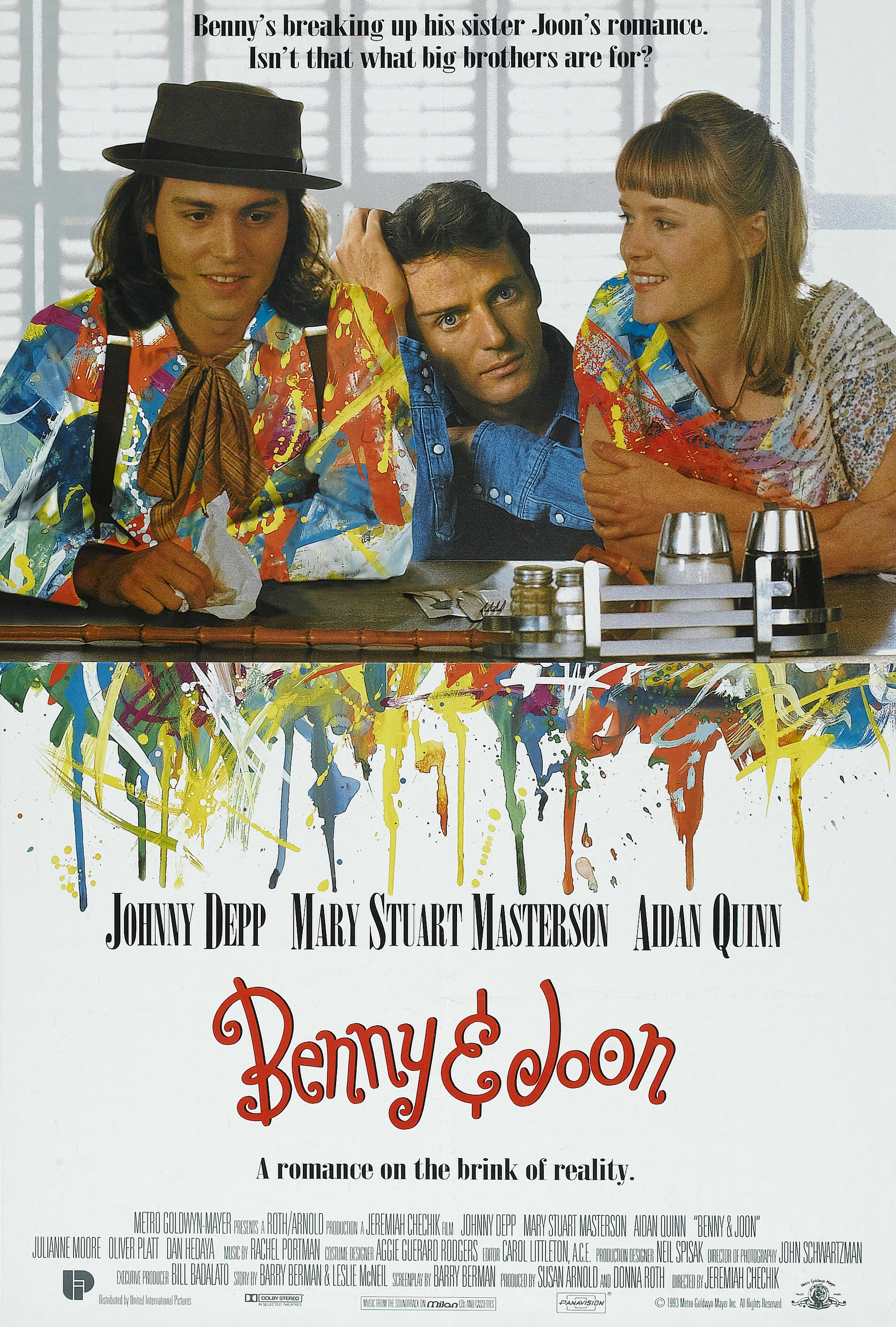 Mega Sized Movie Poster Image for Benny & Joon (#3 of 3)