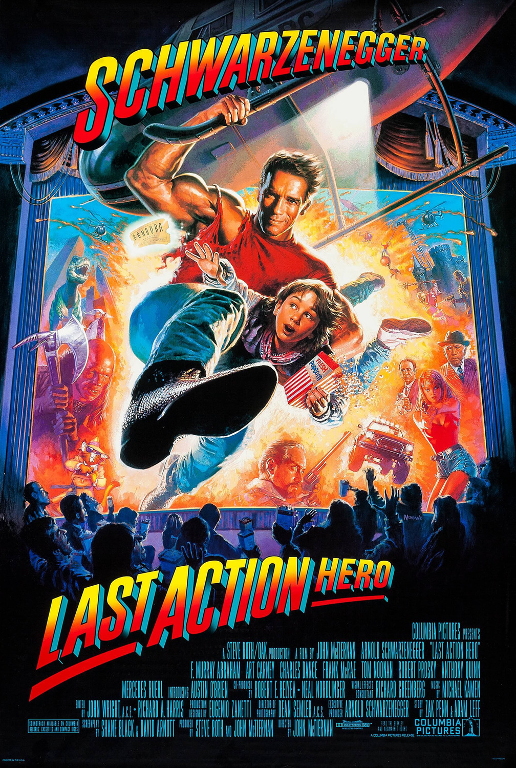 Extra Large Movie Poster Image for Last Action Hero (#2 of 3)