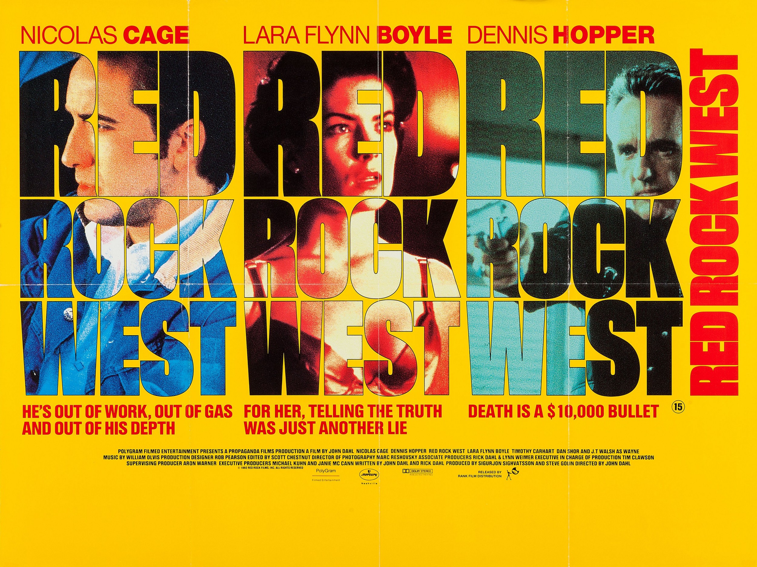 Mega Sized Movie Poster Image for Red Rock West (#1 of 2)