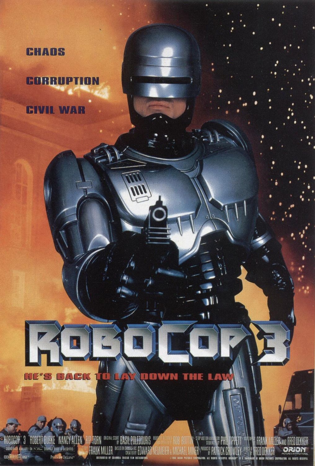 Robocop 3 3 Of 3 Extra Large Movie Poster Image Imp Awards