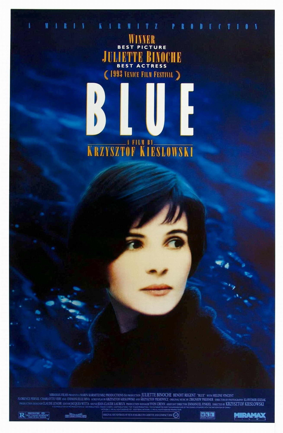 Extra Large Movie Poster Image for Three Colors: Blue (#1 of 2)