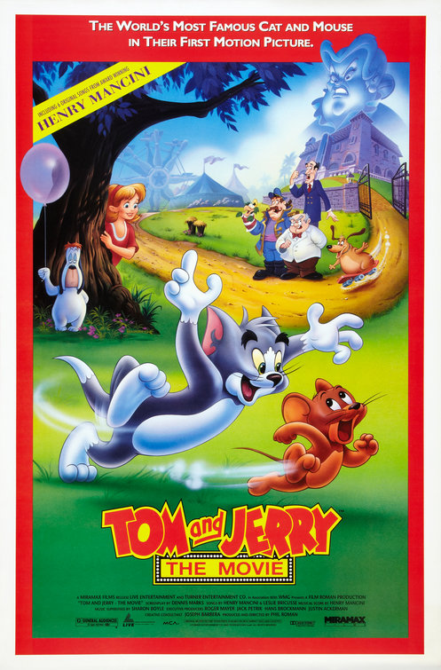 Tom And Jerry The Movie Movie Poster 2 Of 4 Imp Awards