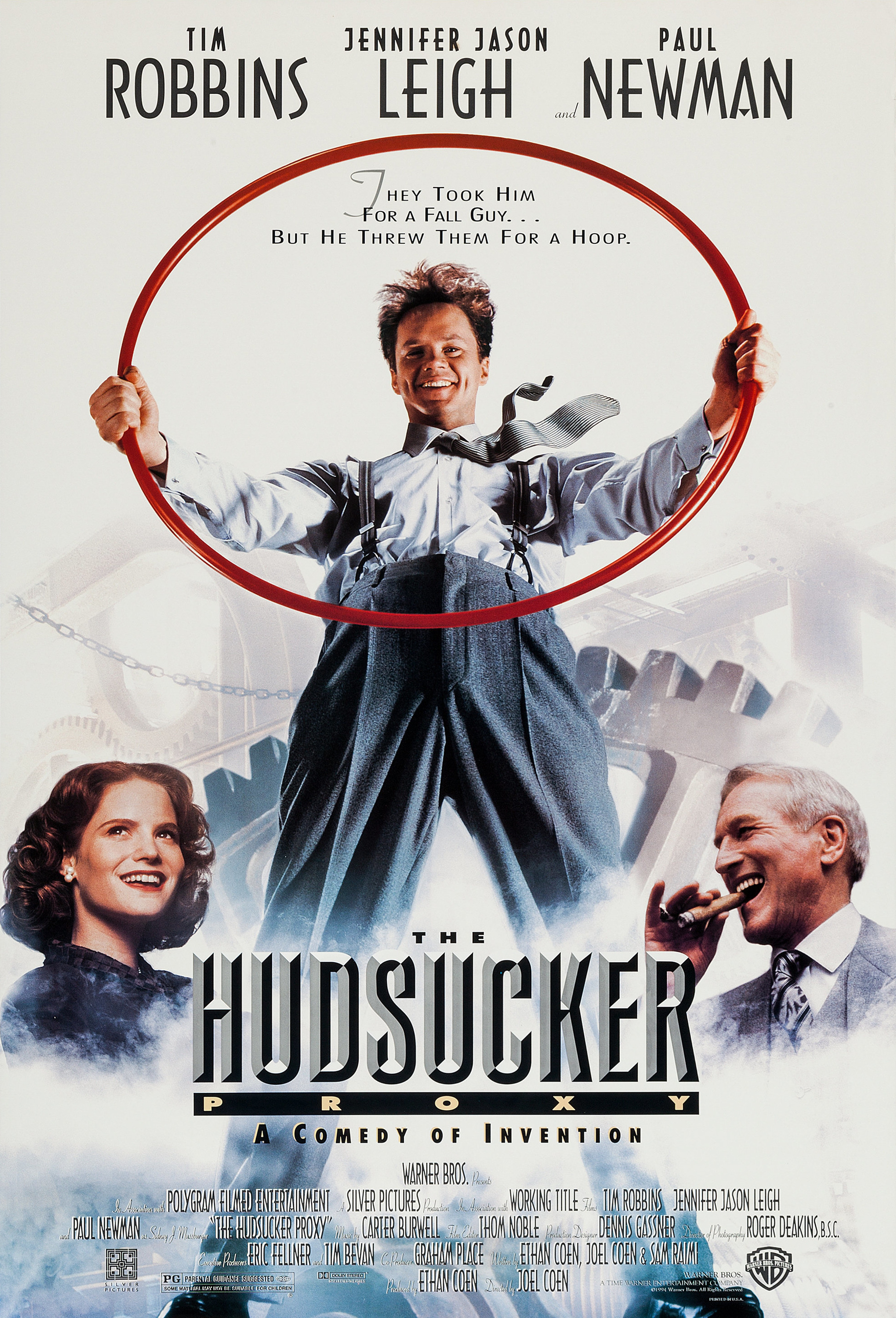 Mega Sized Movie Poster Image for The Hudsucker Proxy (#1 of 3)