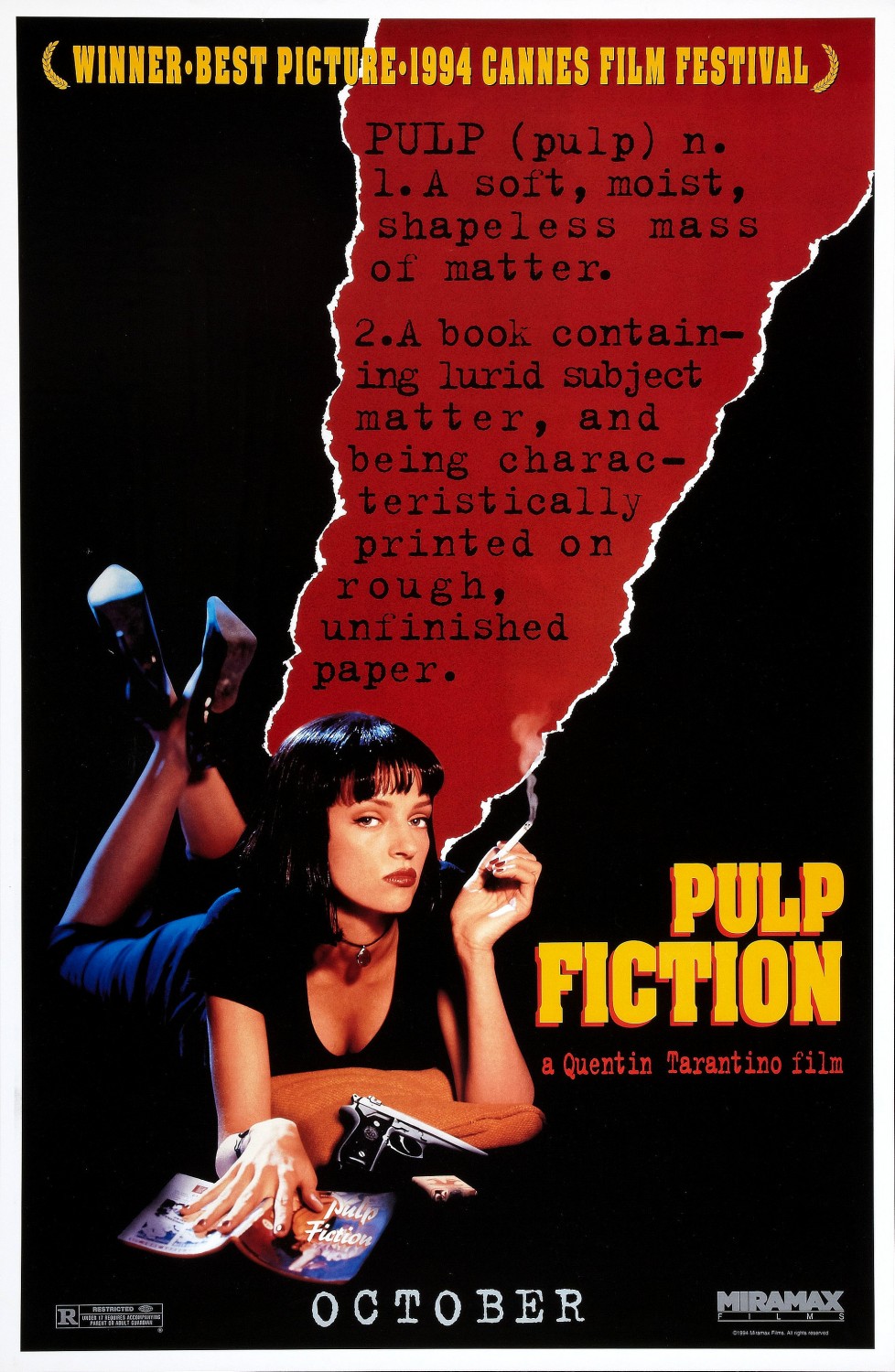 Extra Large Movie Poster Image for Pulp Fiction (#3 of 9)