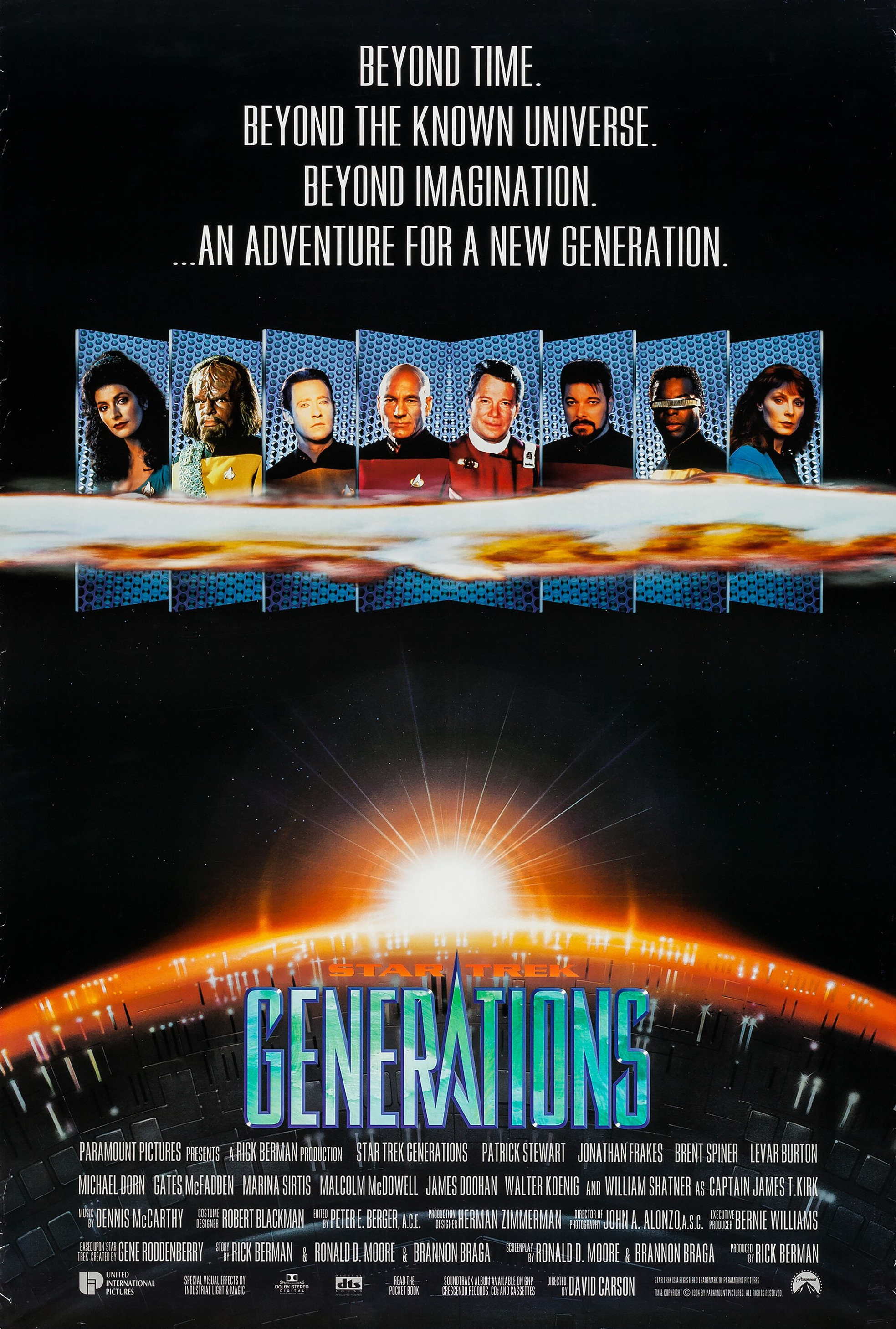 star trek generations poster