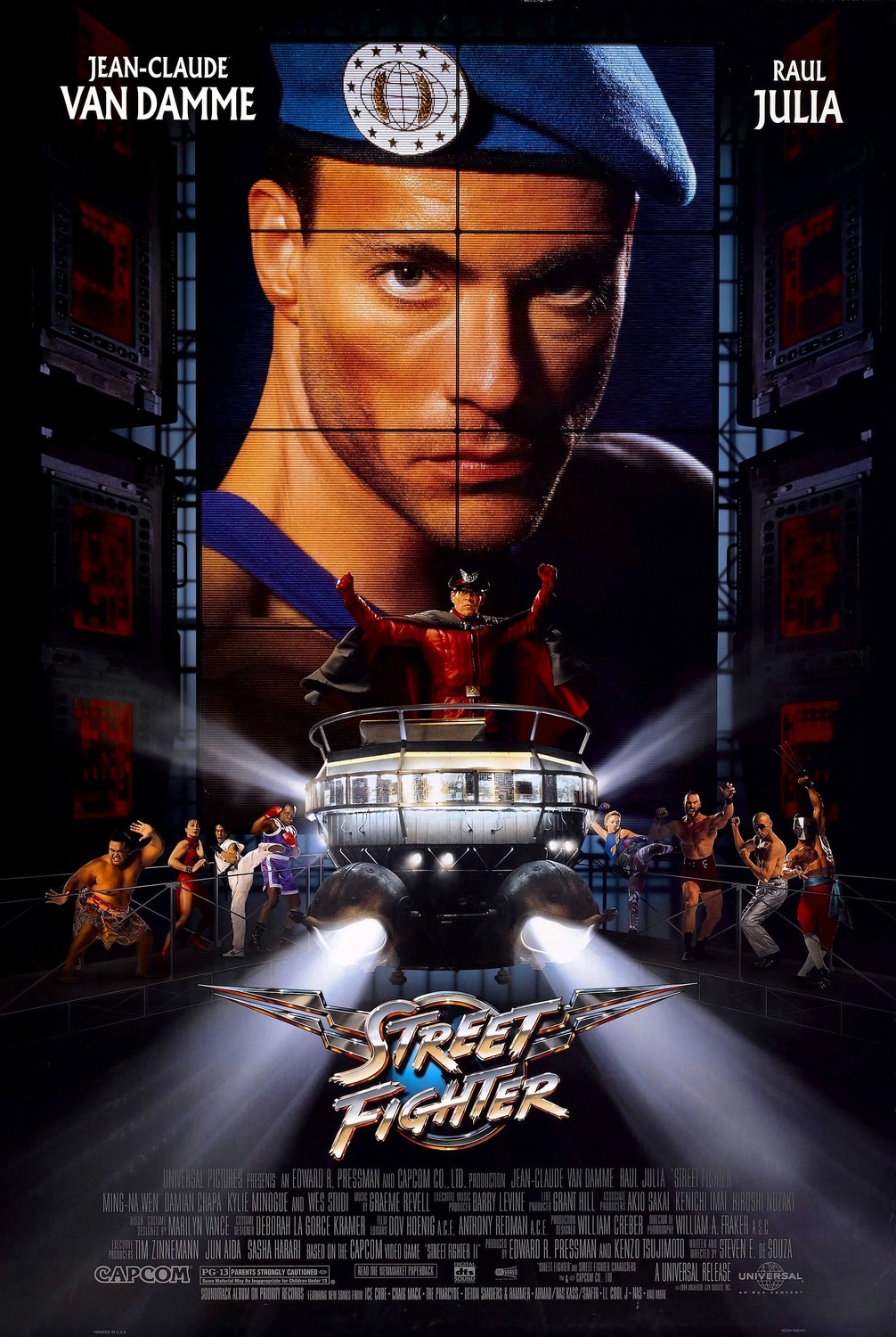 Extra Large Movie Poster Image for Street Fighter 