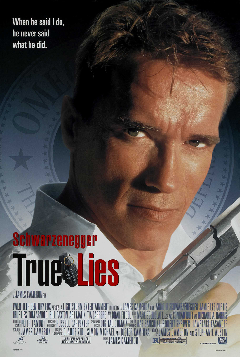 Extra Large Movie Poster Image for True Lies (#1 of 2)