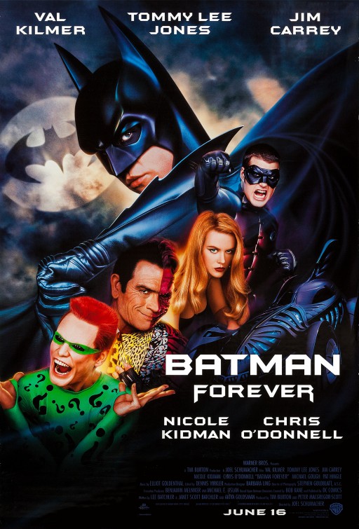 batman forever movie set design