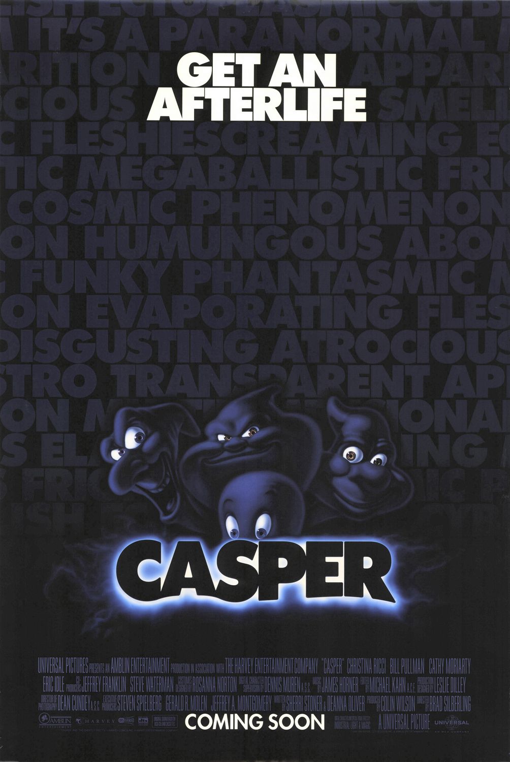 Extra Large Movie Poster Image for Casper (#2 of 4)