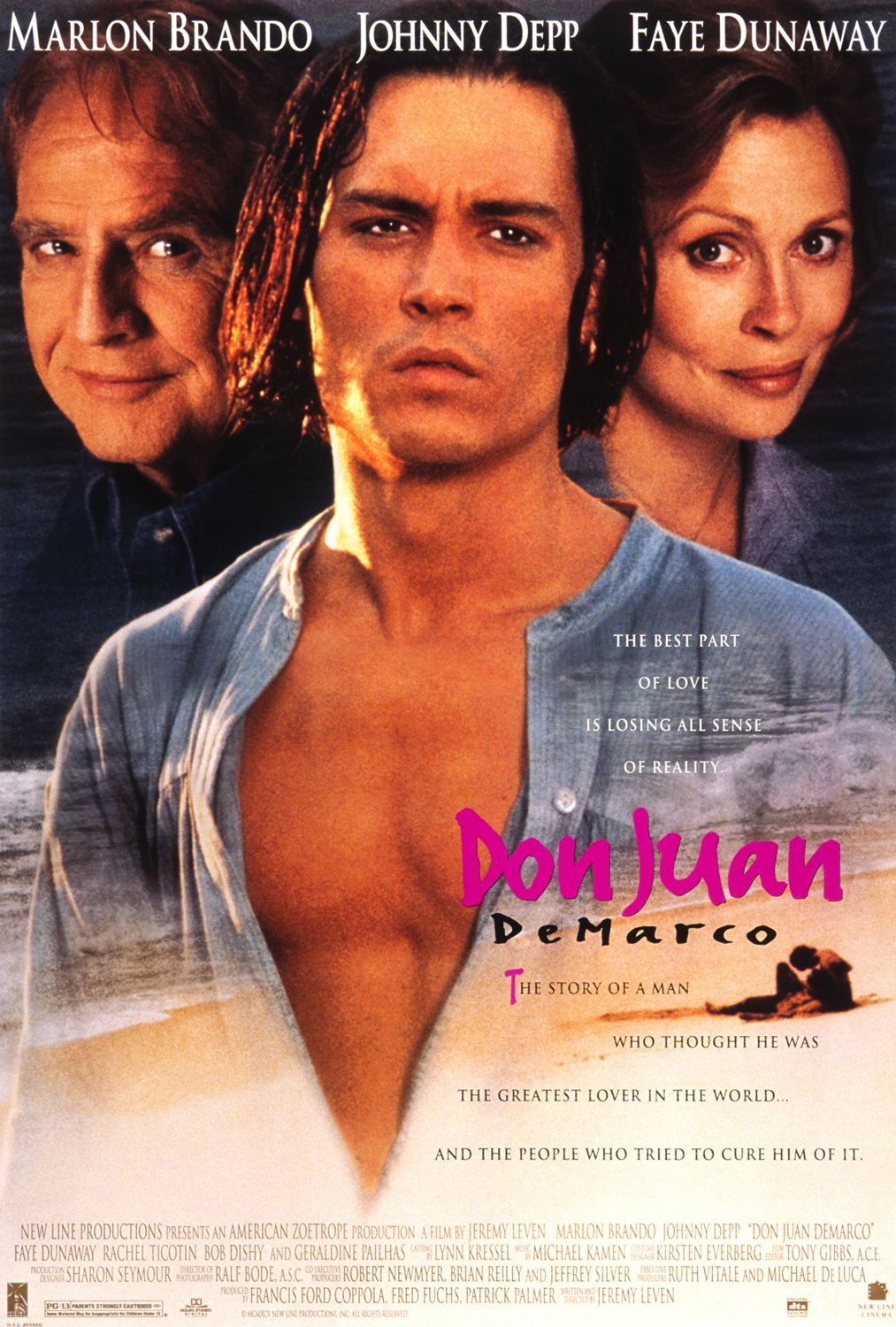 Extra Large Movie Poster Image for Don Juan Demarco (#1 of 2)