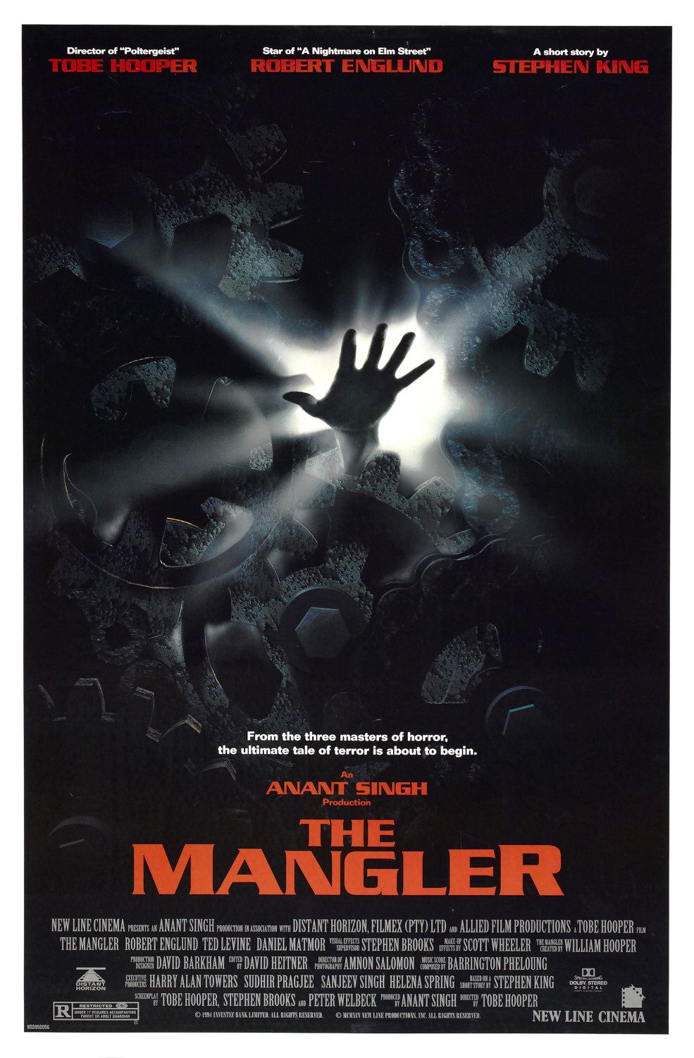 Extra Large Movie Poster Image for The Mangler 