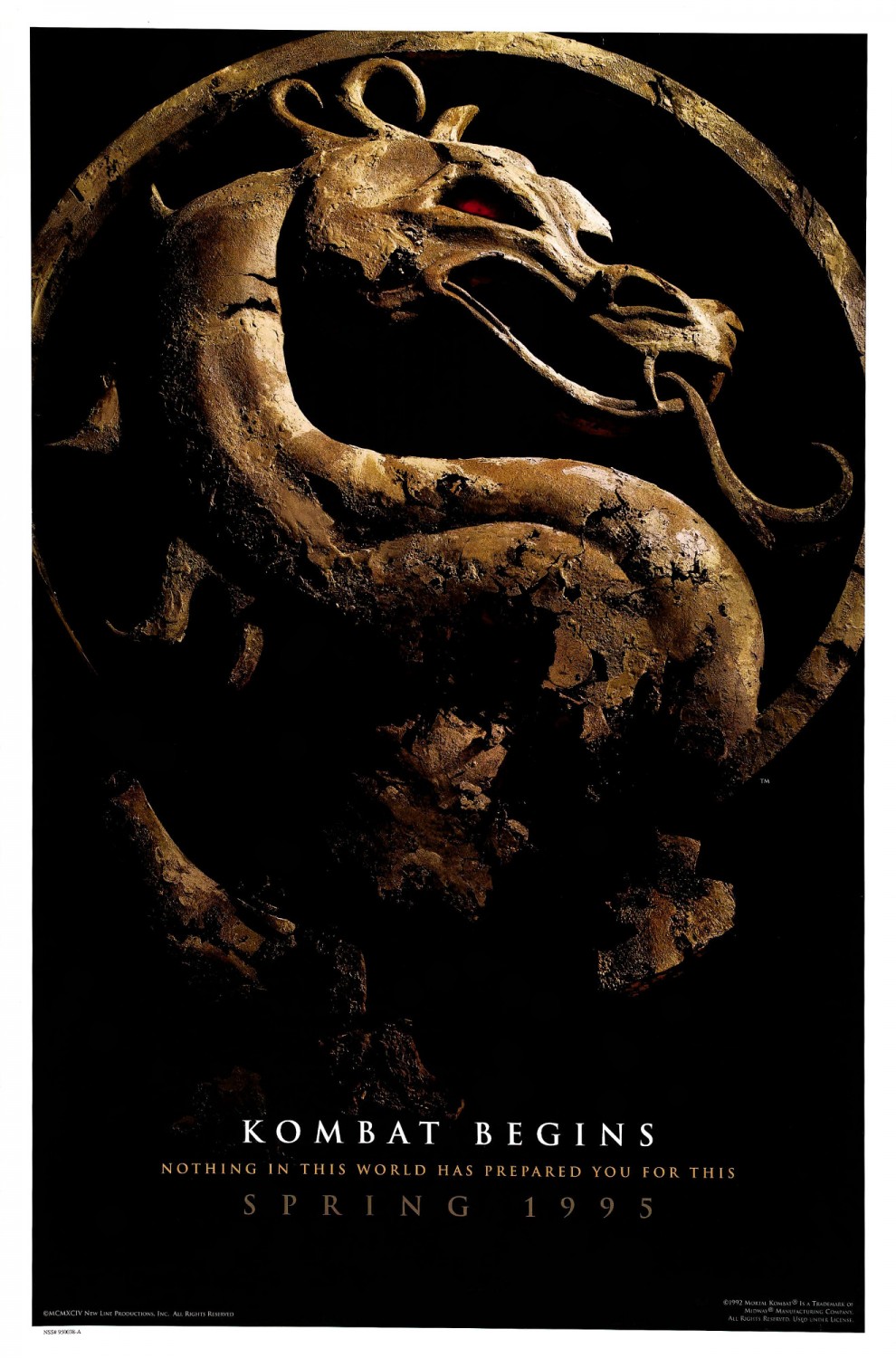 Extra Large Movie Poster Image for Mortal Kombat (#2 of 3)