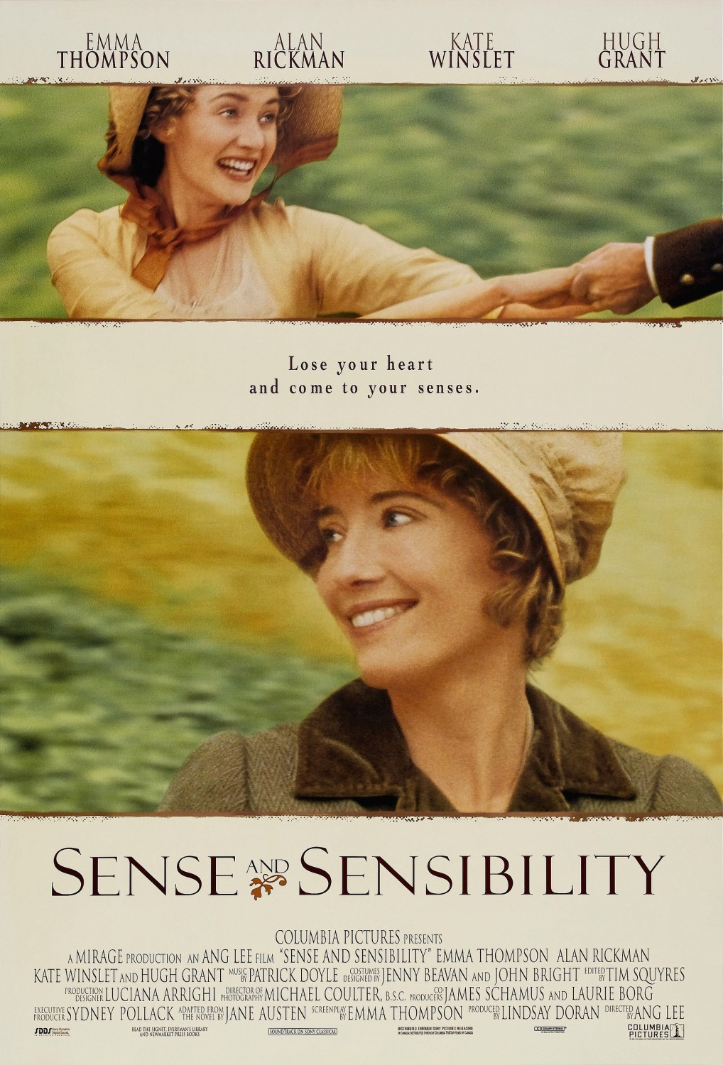 Sense And Sensibility (1 of 2) Extra Large Movie Poster Image IMP