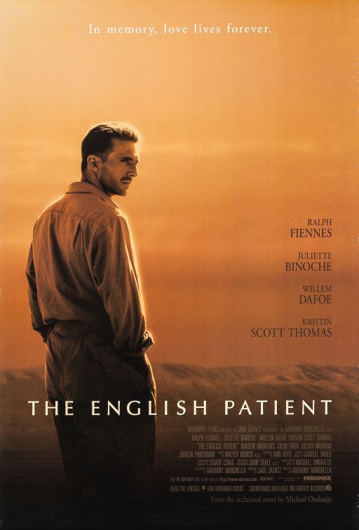 The English Patient movies in USA