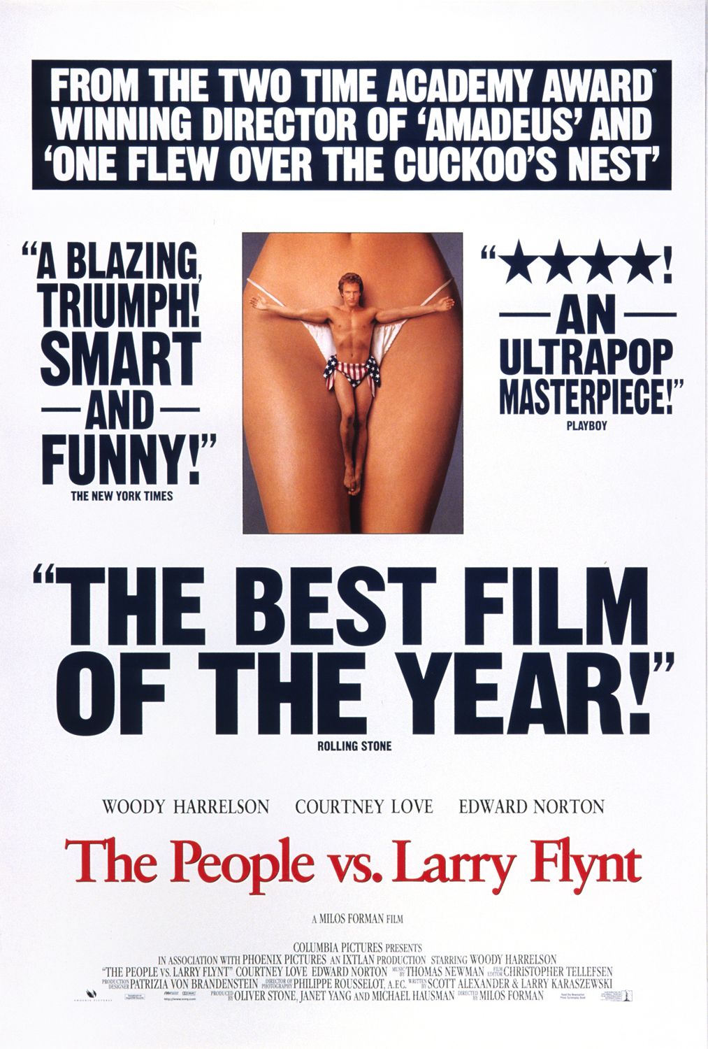 Extra Large Movie Poster Image for The People Vs. Larry Flynt (#3 of 3)