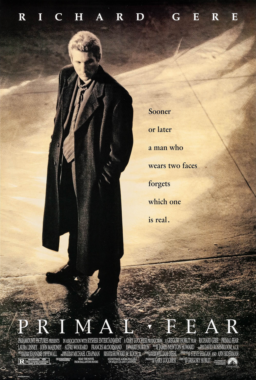 Extra Large Movie Poster Image for Primal Fear 