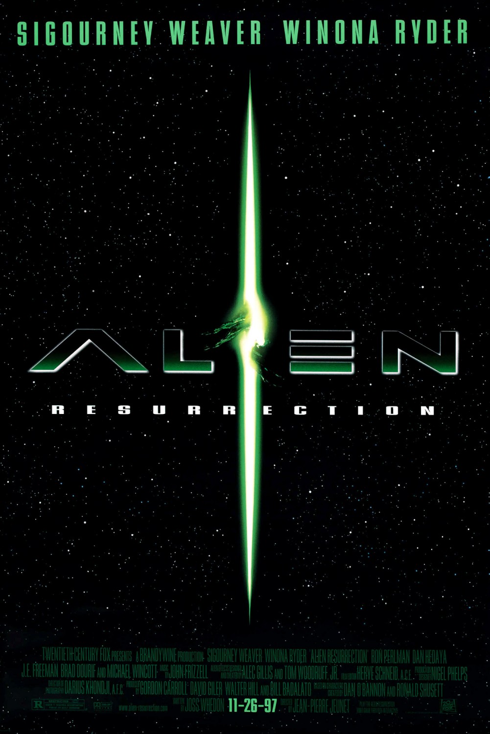 Extra Large Movie Poster Image for Alien: Resurrection (#1 of 4)