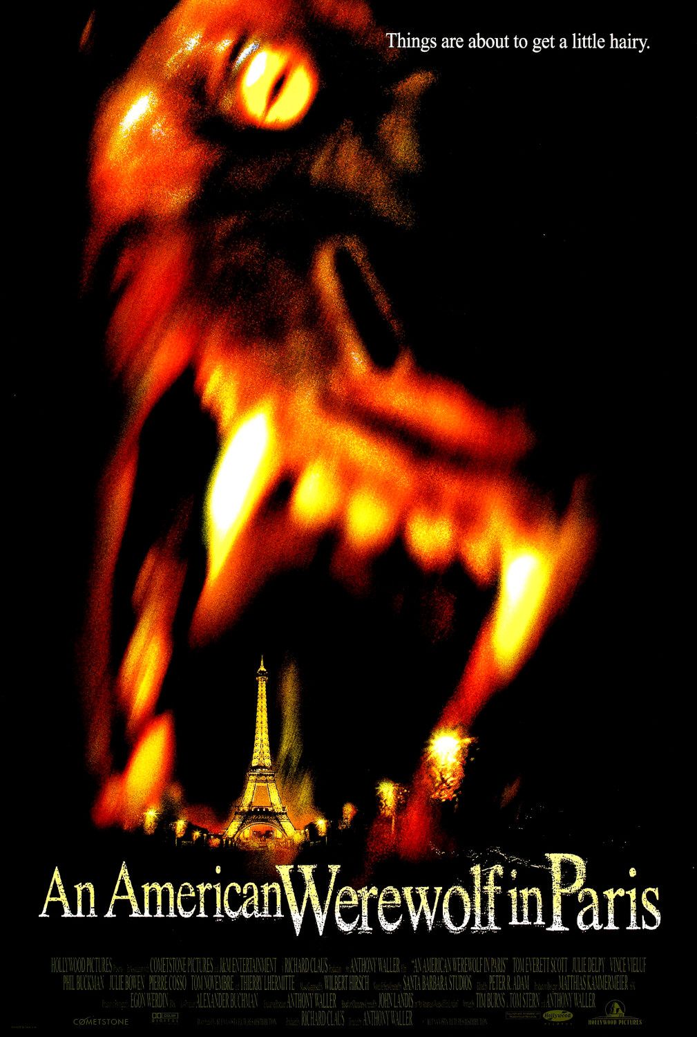 Extra Large Movie Poster Image for An American Werewolf In Paris (#1 of 4)