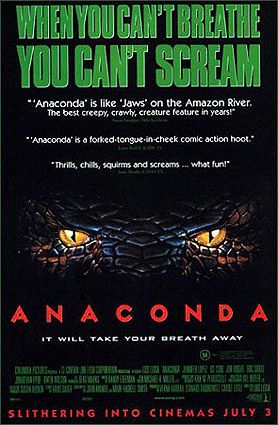 Giant Anaconda 1997 Anaconda Movie