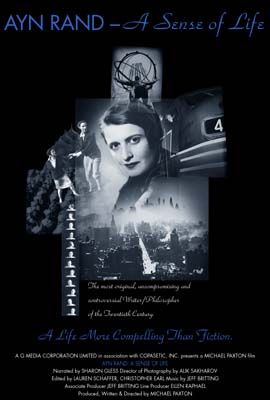 Ayn Rand: A Sense Of Life Movie Poster