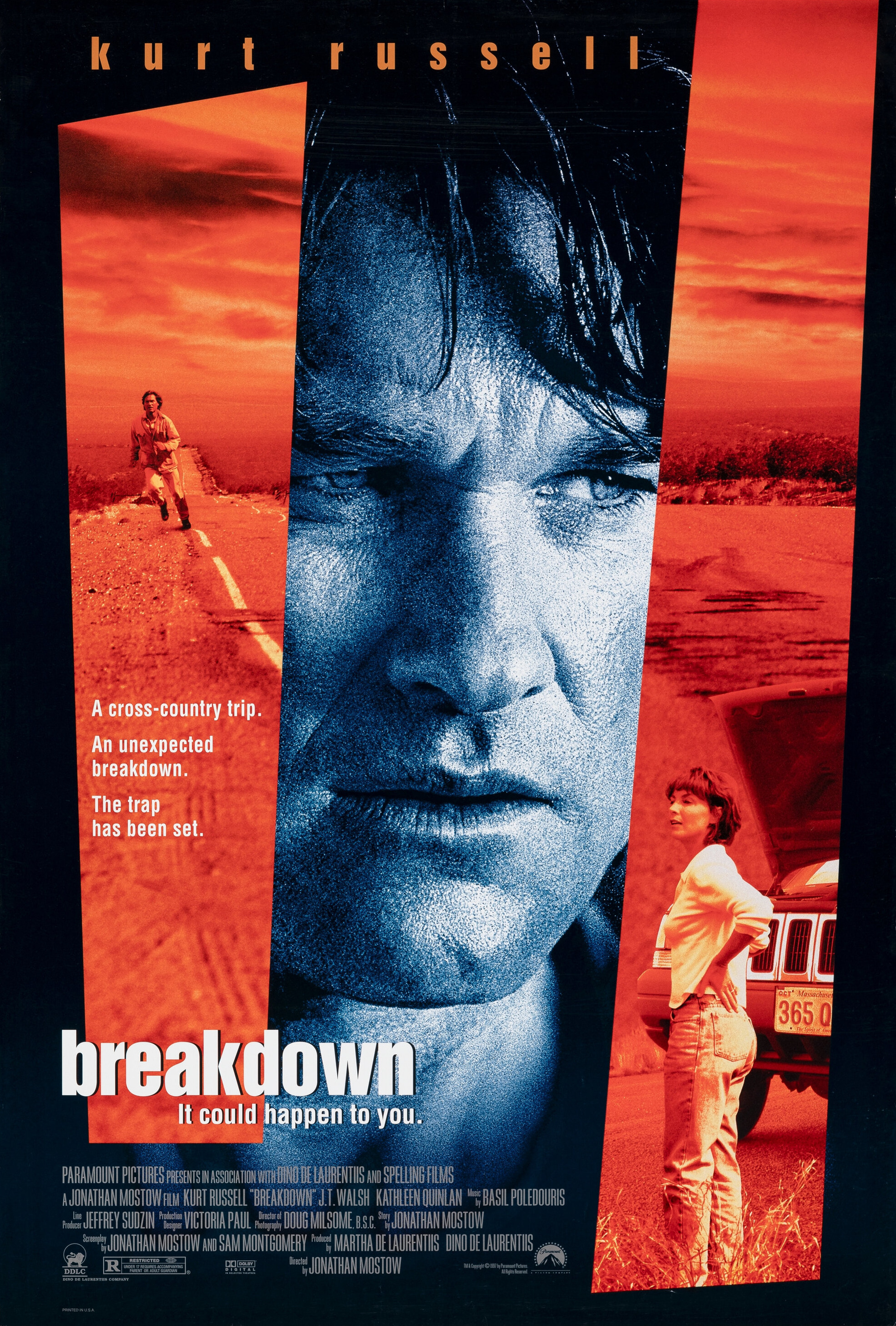 Mega Sized Movie Poster Image for Breakdown 