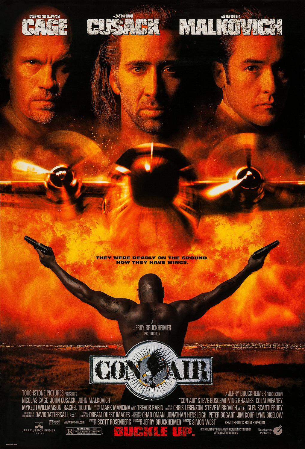 Extra Large Movie Poster Image for Con Air (#2 of 6)