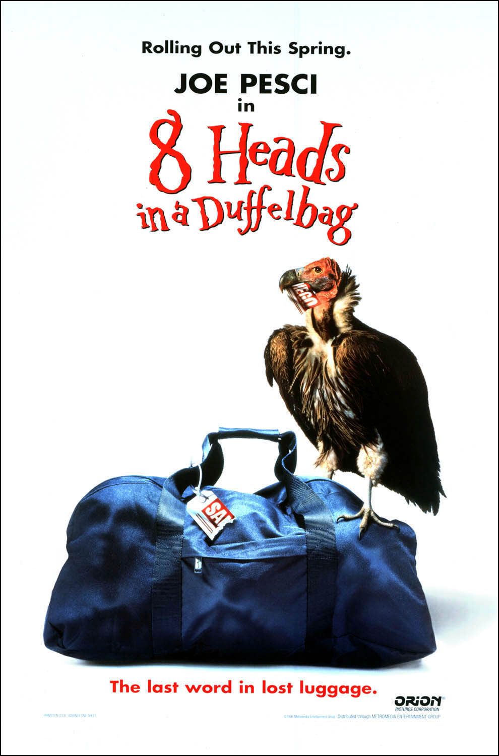 Extra Large Movie Poster Image for 8 Heads In A Duffel Bag (#3 of 3)