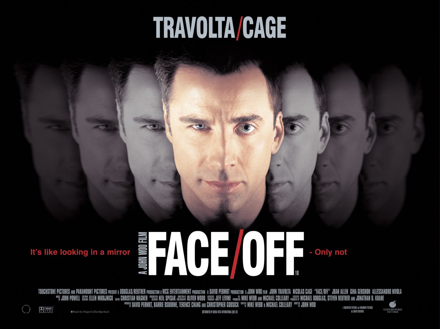 Extra Large Movie Poster Image for Face/Off (#6 of 6)