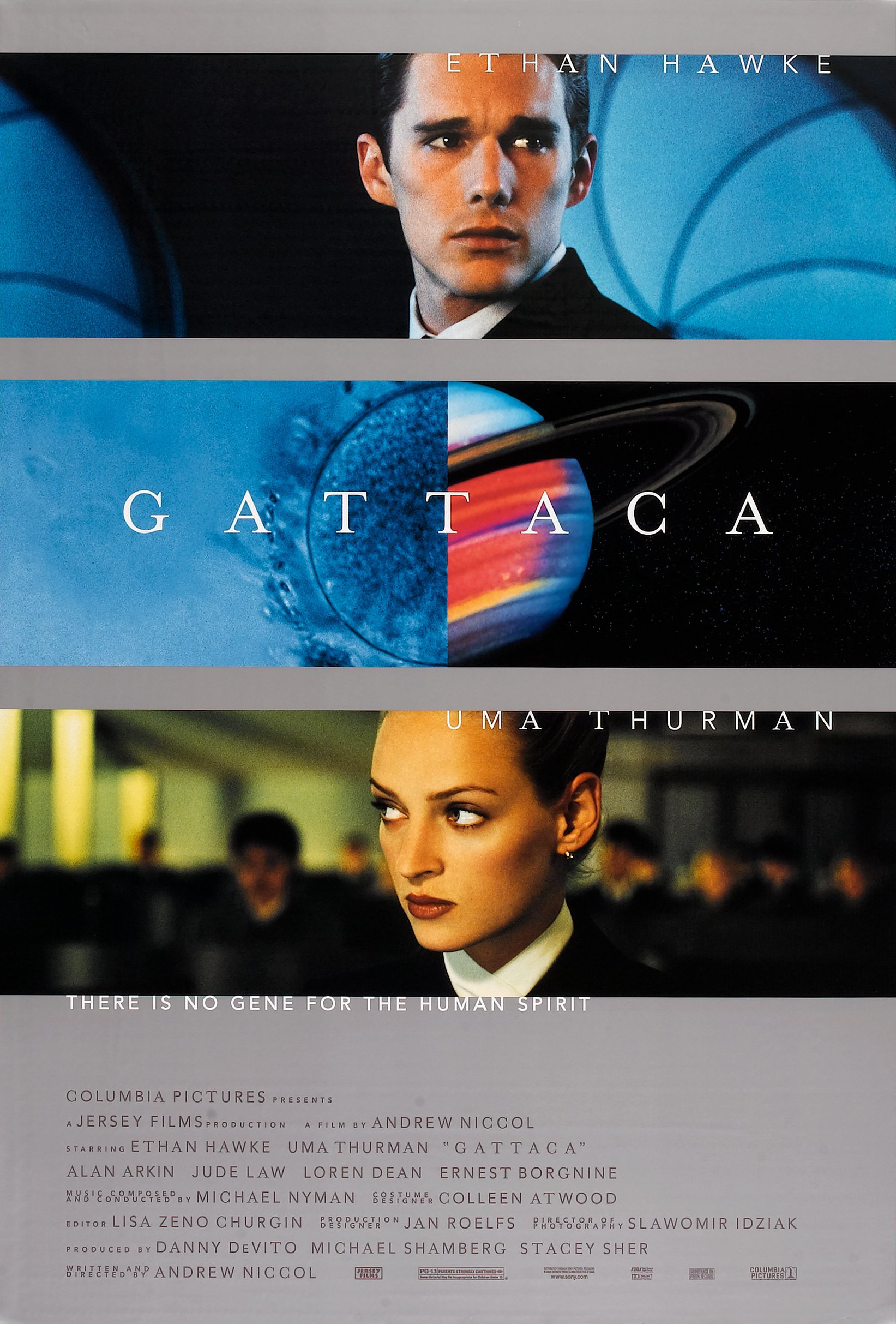 Mega Sized Movie Poster Image for Gattaca (#1 of 6)