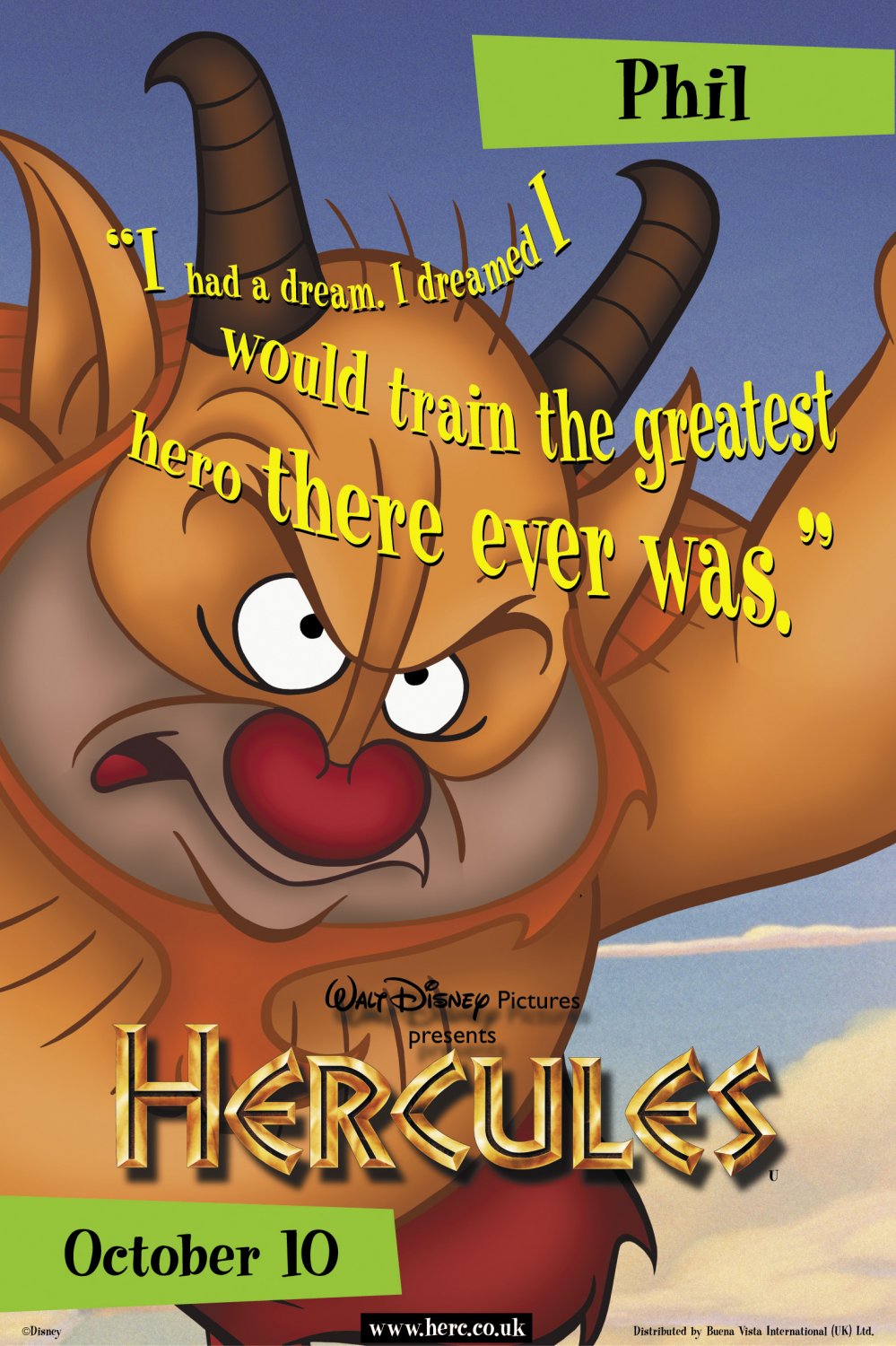 Extra Large Movie Poster Image for Hercules (#11 of 13)
