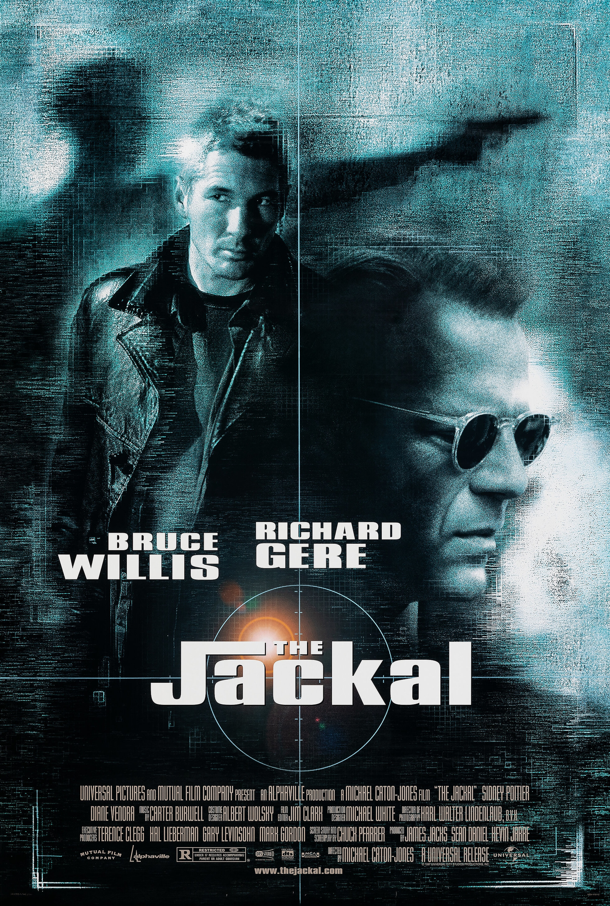 Mega Sized Movie Poster Image for The Jackal (#2 of 2)