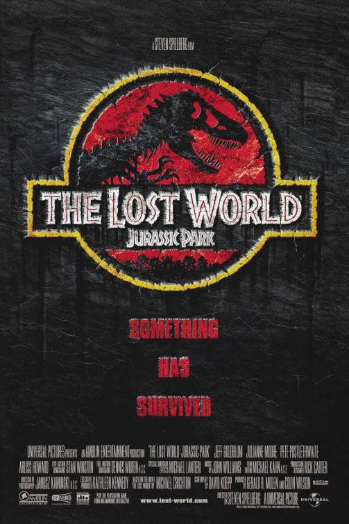 The Lost World Jurassic Park Movie Poster 2 Of 3 Imp Awards 