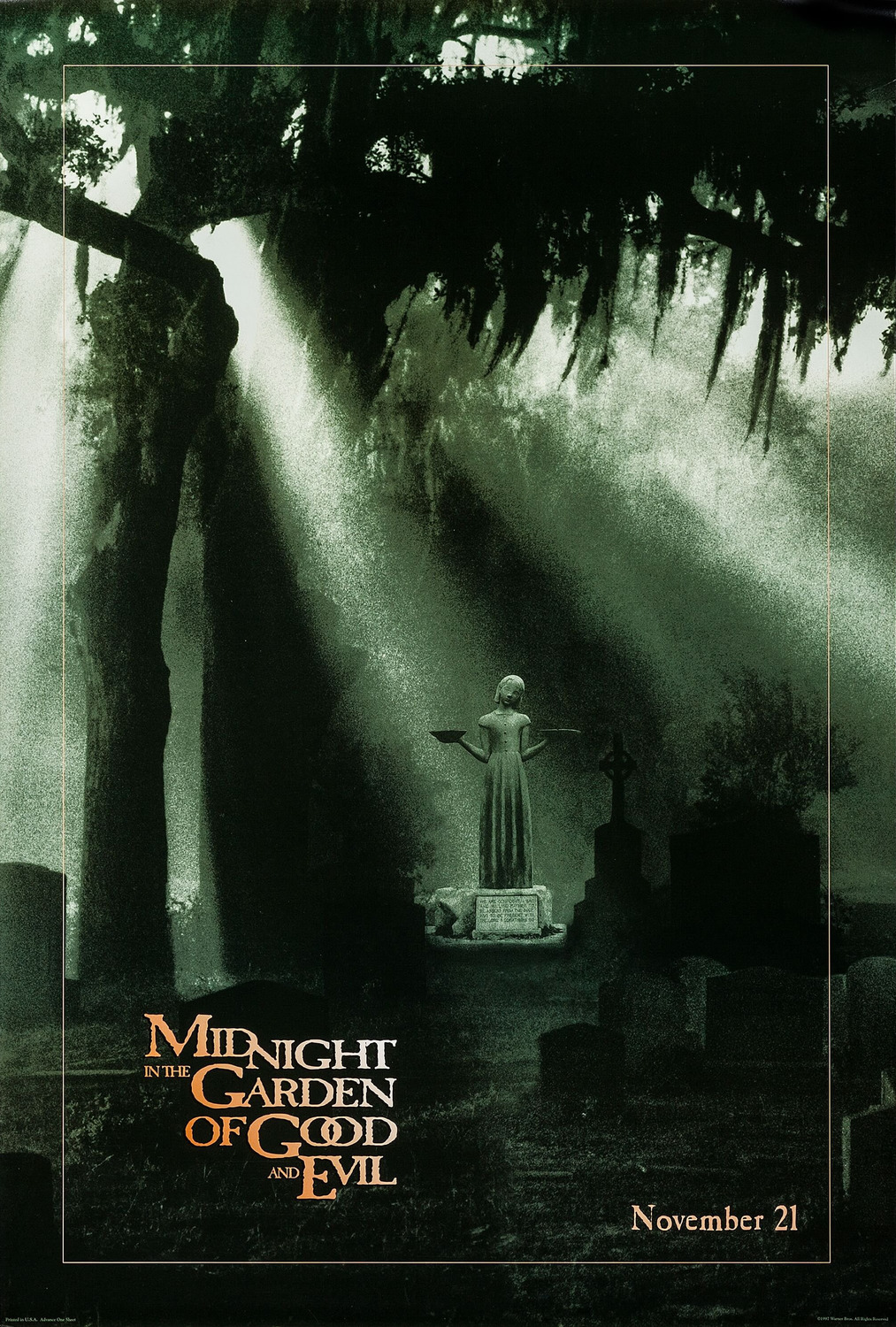Extra Large Movie Poster Image for Midnight In The Garden Of Good And Evil (#1 of 3)