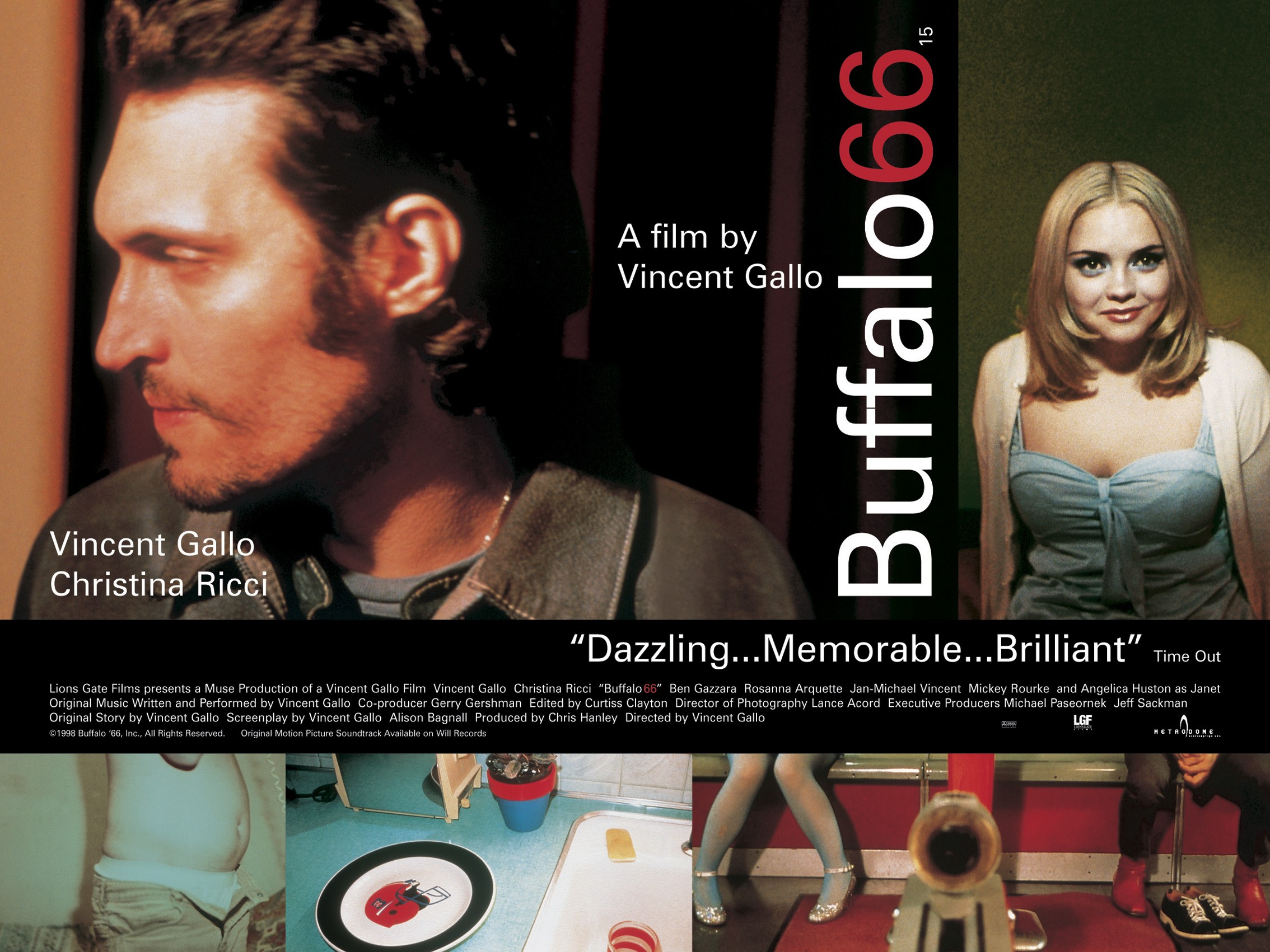 Mega Sized Movie Poster Image for Buffalo 66 (#4 of 4)