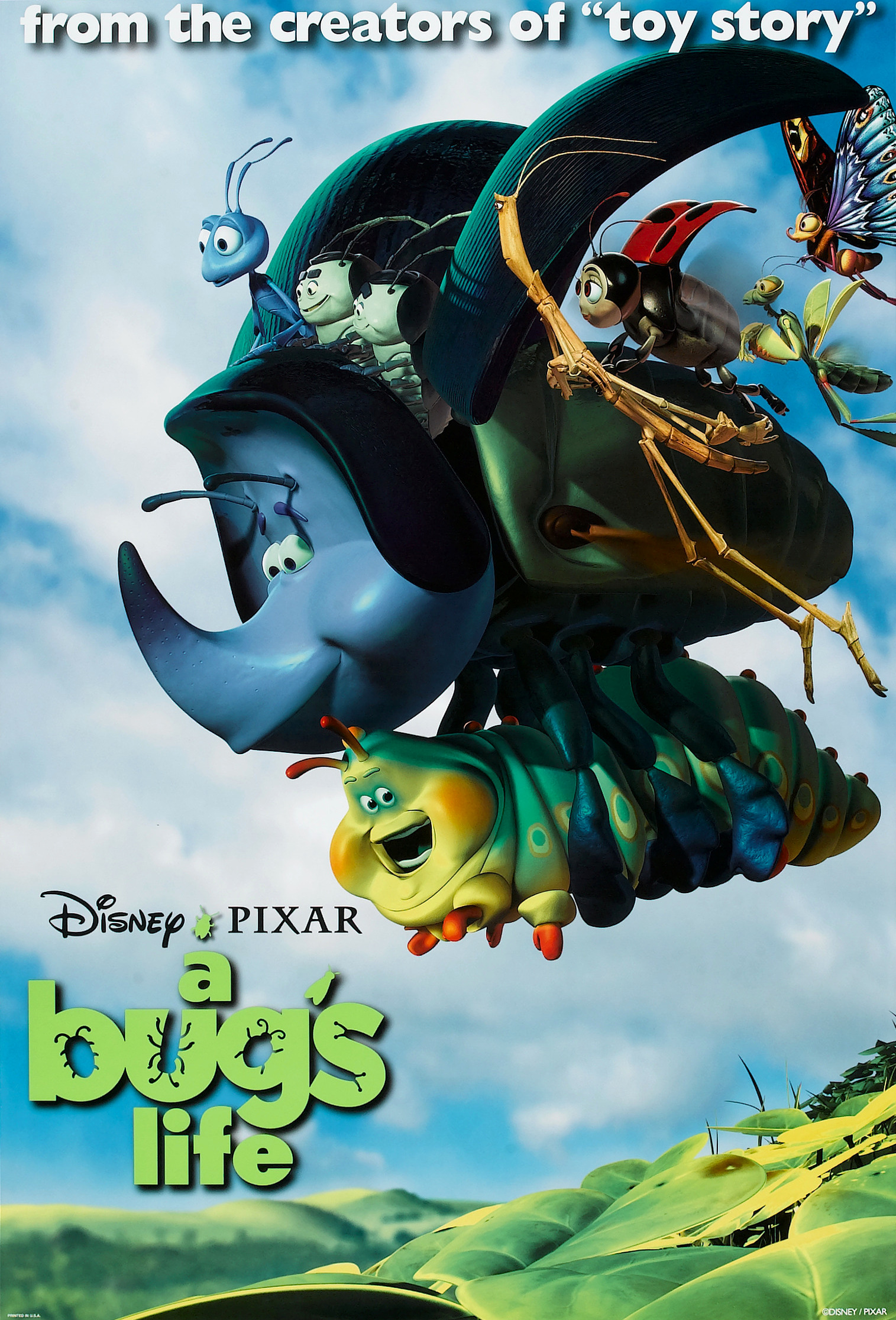 Mega Sized Movie Poster Image for A Bug's Life (#7 of 9)
