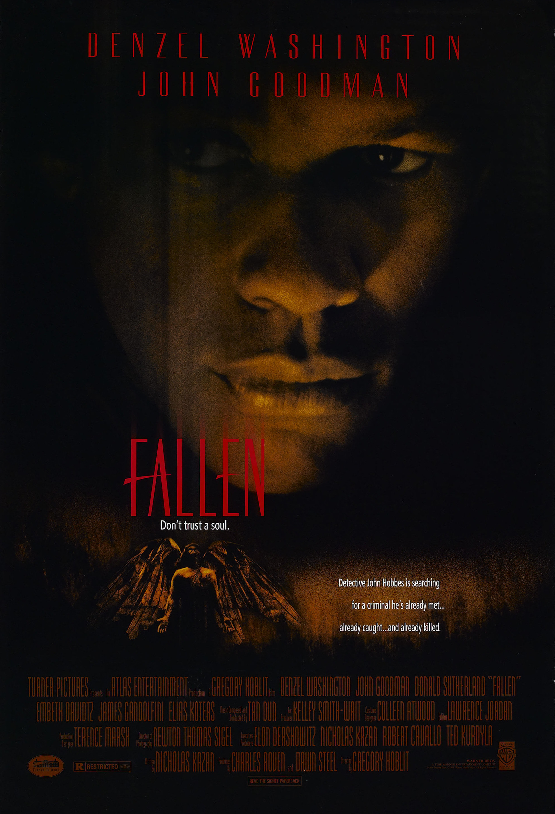 Mega Sized Movie Poster Image for Fallen (#3 of 3)