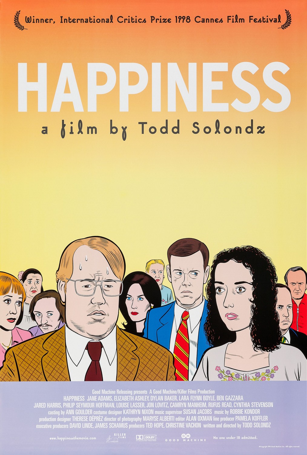 Extra Large Movie Poster Image for Happiness 