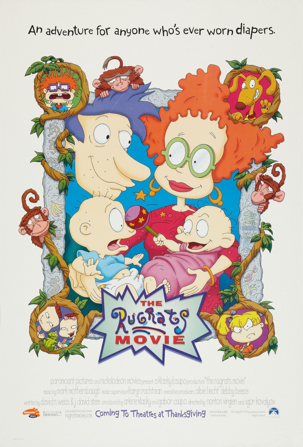 Extra Large Movie Poster Image for The Rugrats Movie (#2 of 4)