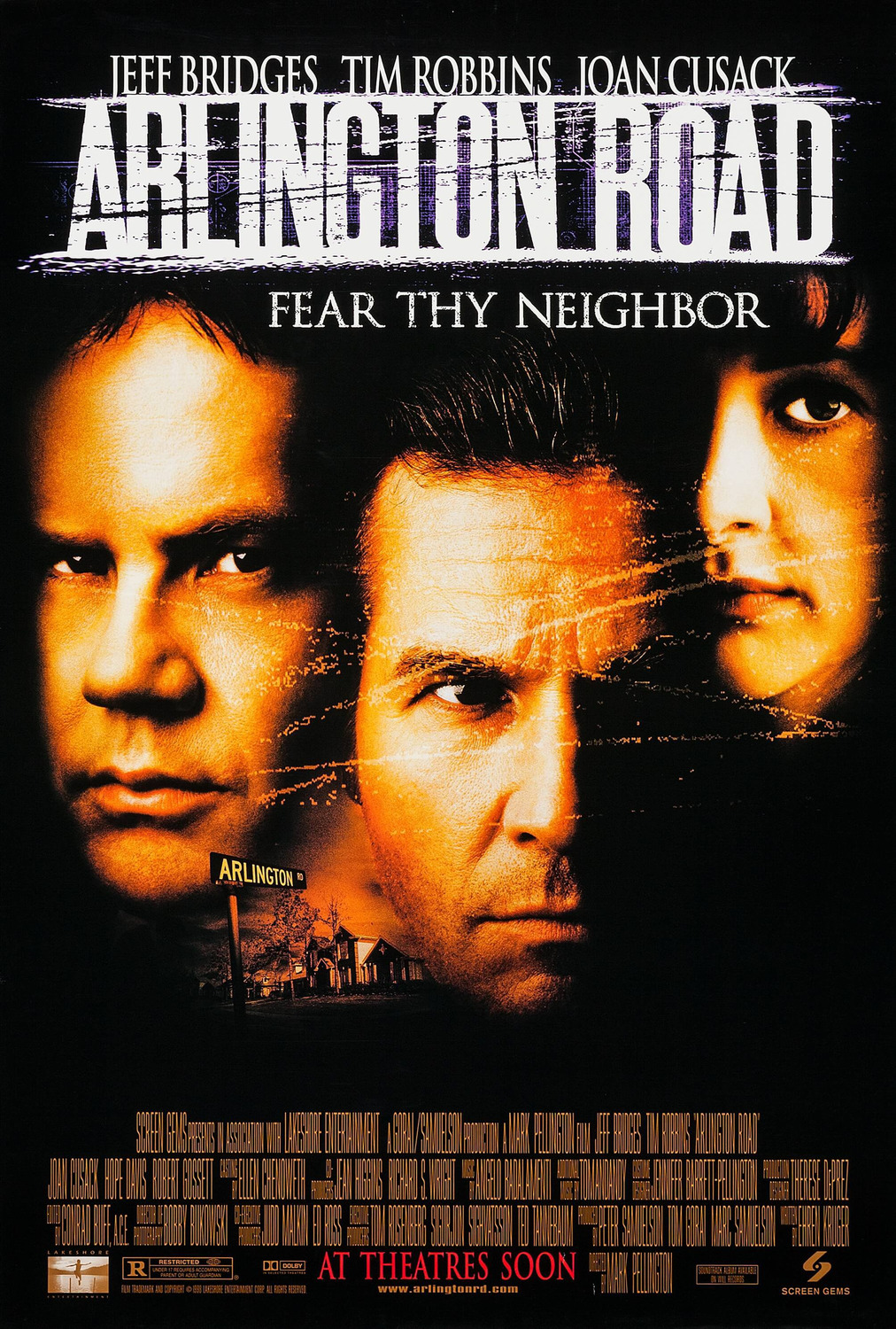 Extra Large Movie Poster Image for Arlington Road (#1 of 2)