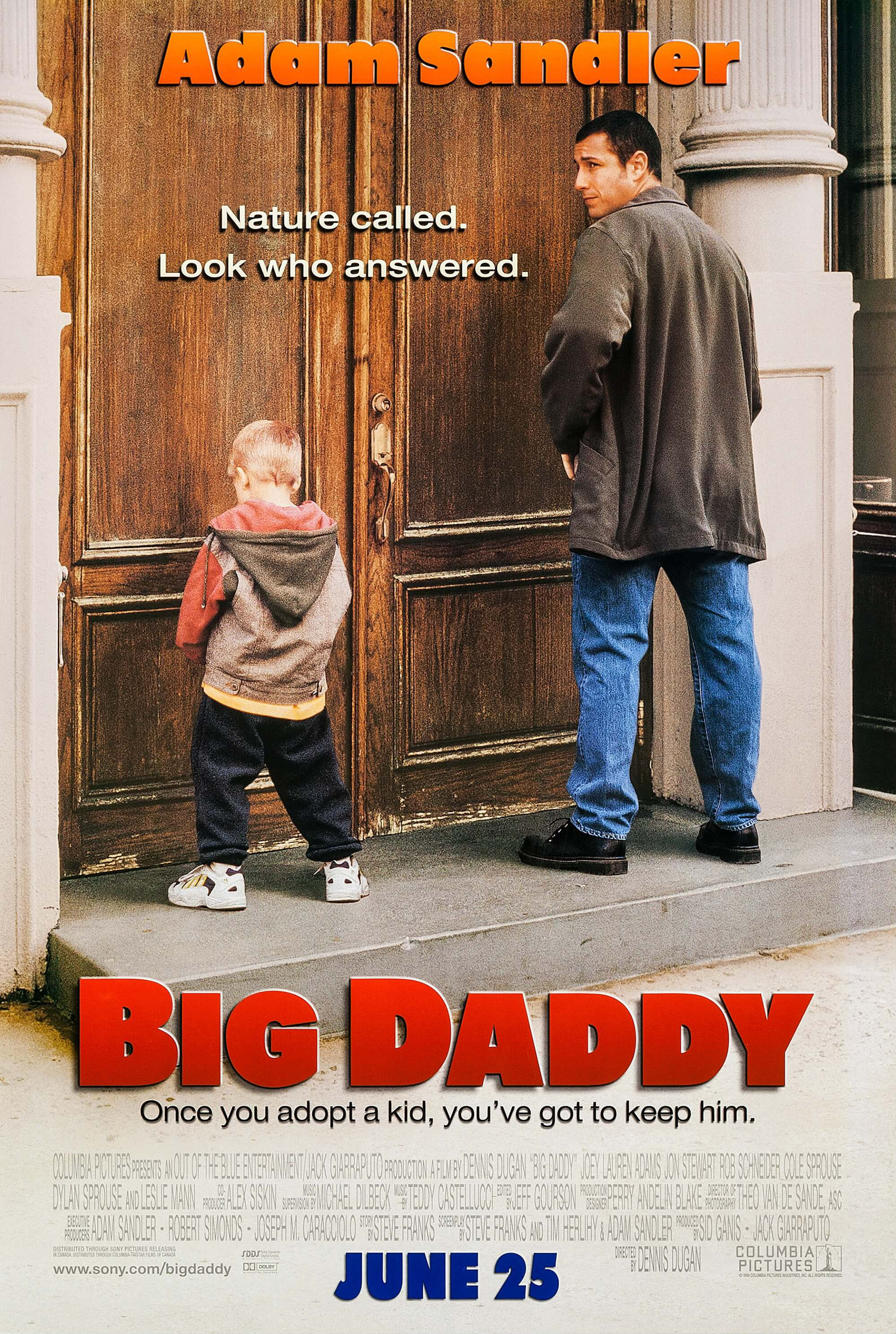 Mega Sized Movie Poster Image for Big Daddy 