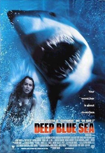 Deep Blue Sea Movie Poster