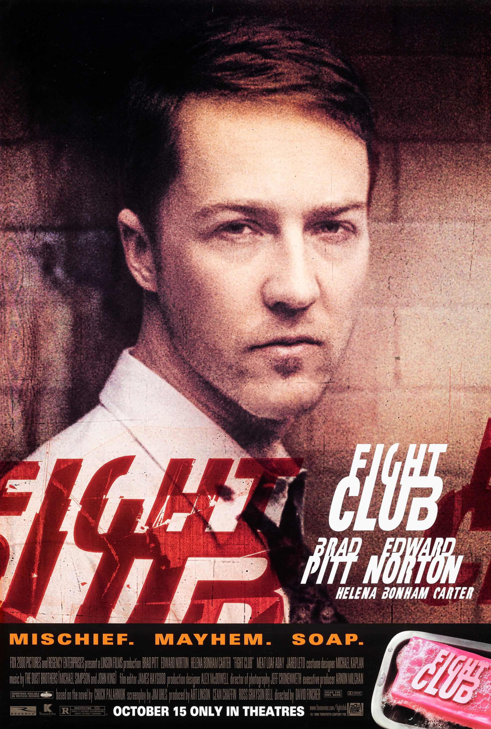Mega Sized Movie Poster Image for Fight Club (#2 of 8)