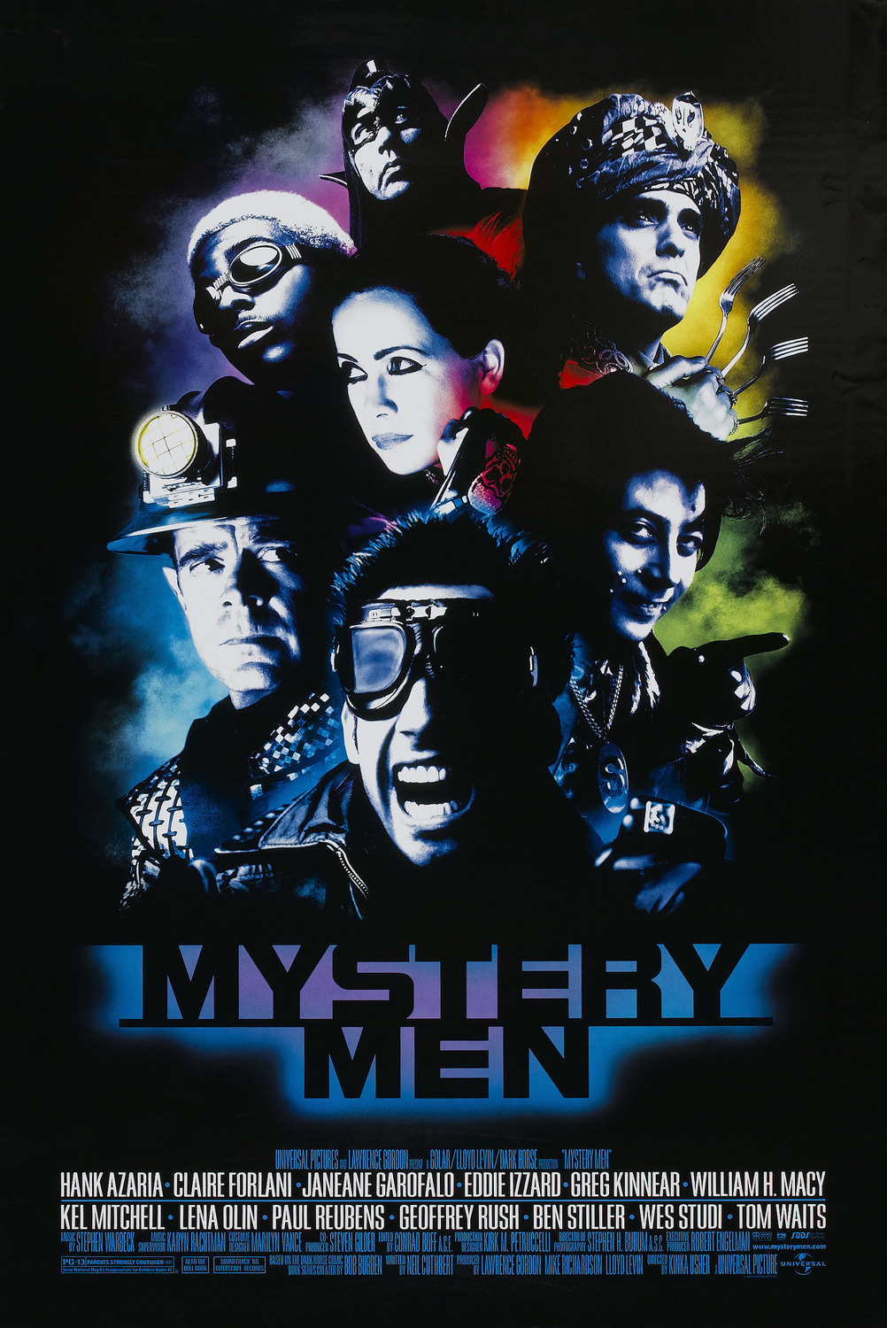 Extra Large Movie Poster Image for Mystery Men (#2 of 3)