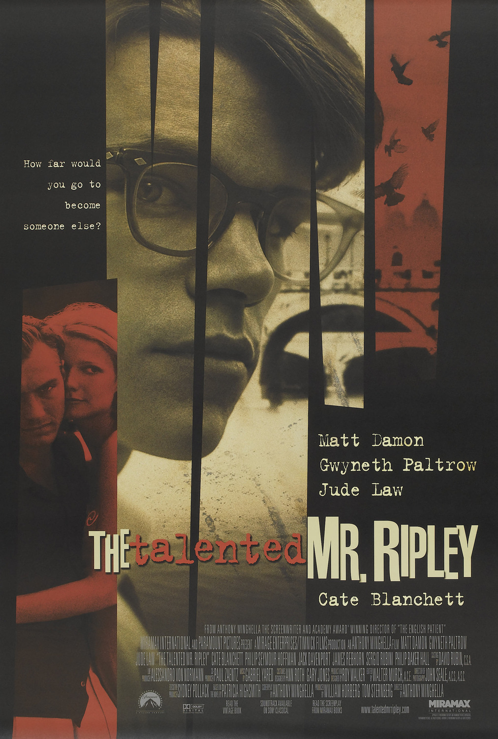Extra Large Movie Poster Image for The Talented Mr. Ripley (#3 of 3)