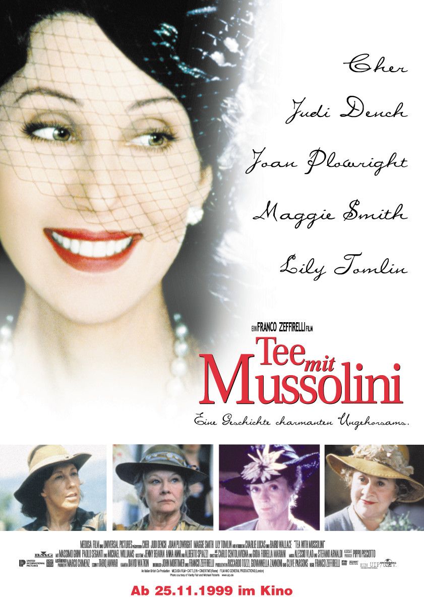 Extra Large Movie Poster Image for Tea With Mussolini (#3 of 3)