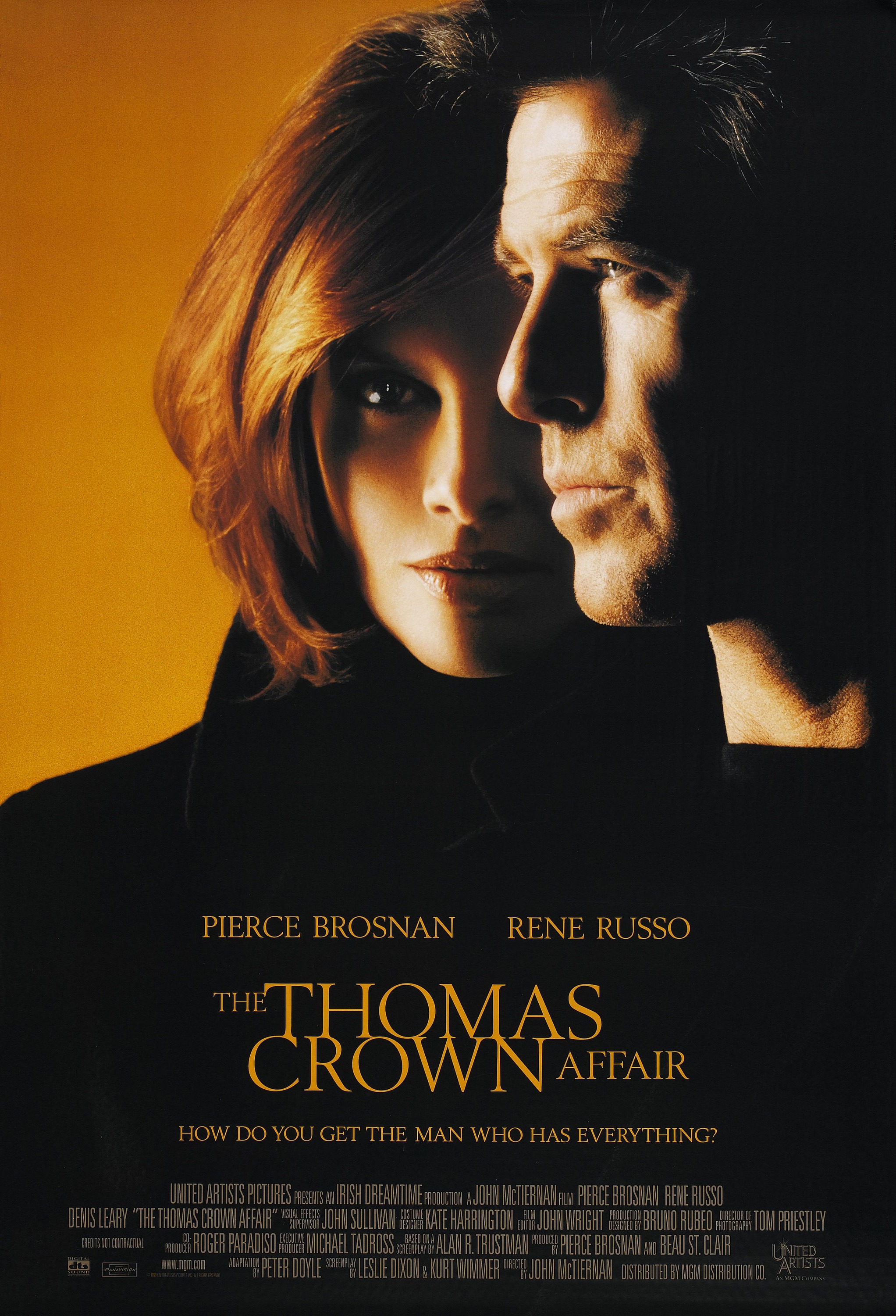Mega Sized Movie Poster Image for The Thomas Crown Affair 