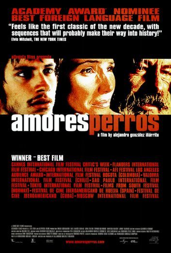 IMP Awards > 2000 Movie Poster Gallery > Amores Perros Poster