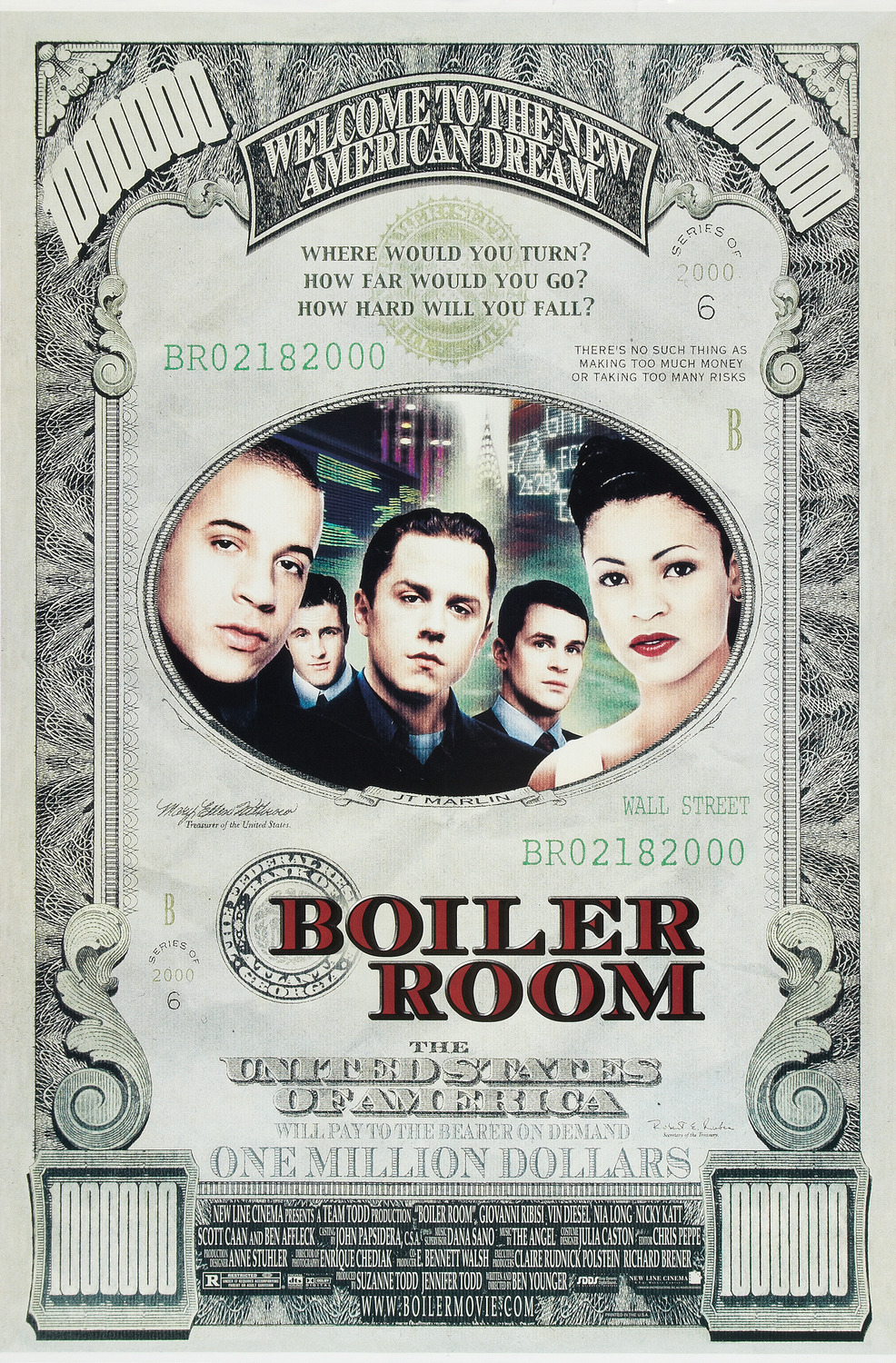 Extra Large Movie Poster Image for Boiler Room (#3 of 3)