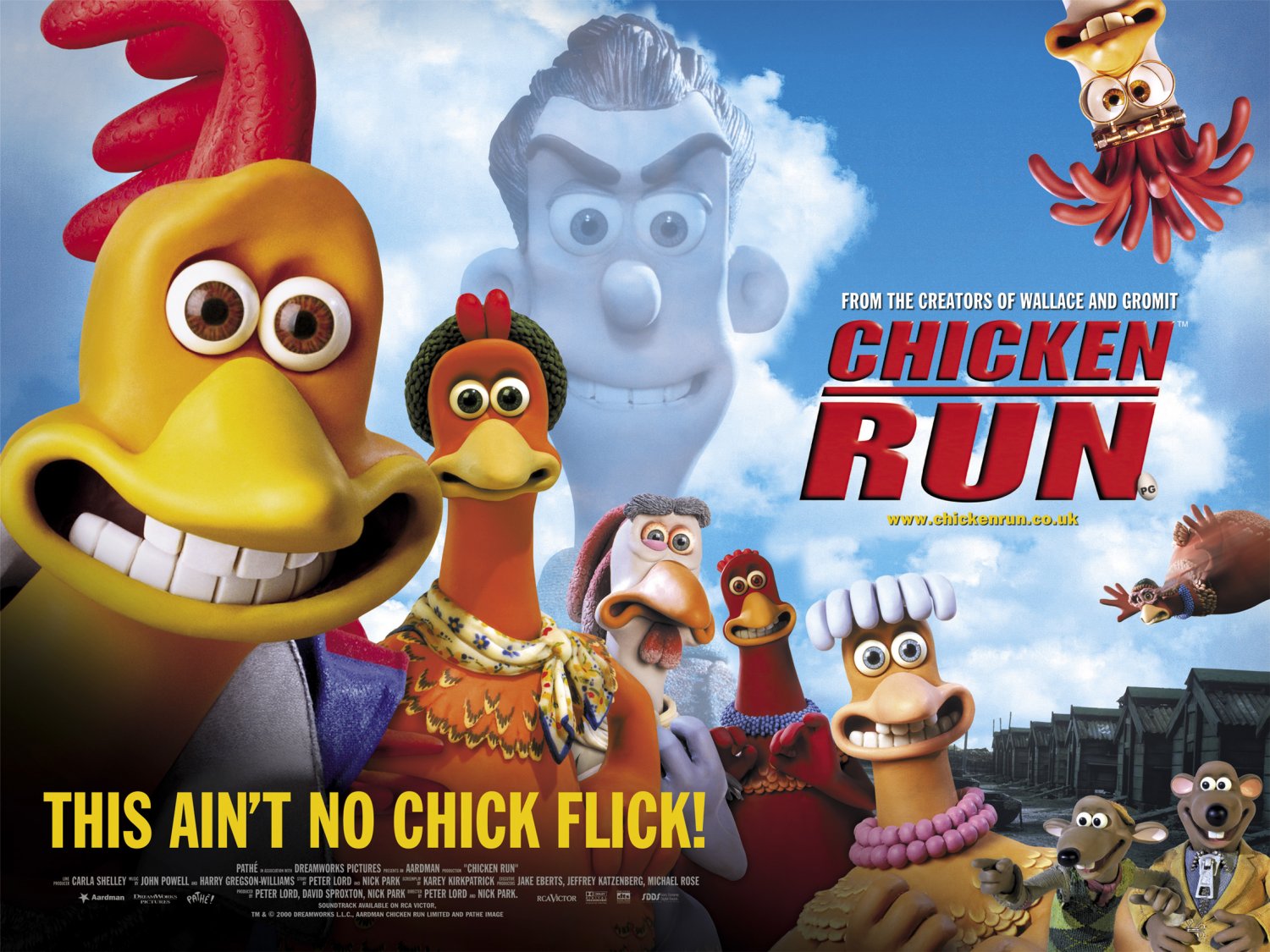 Extra Large Movie Poster Image for Chicken Run (#1 of 11)