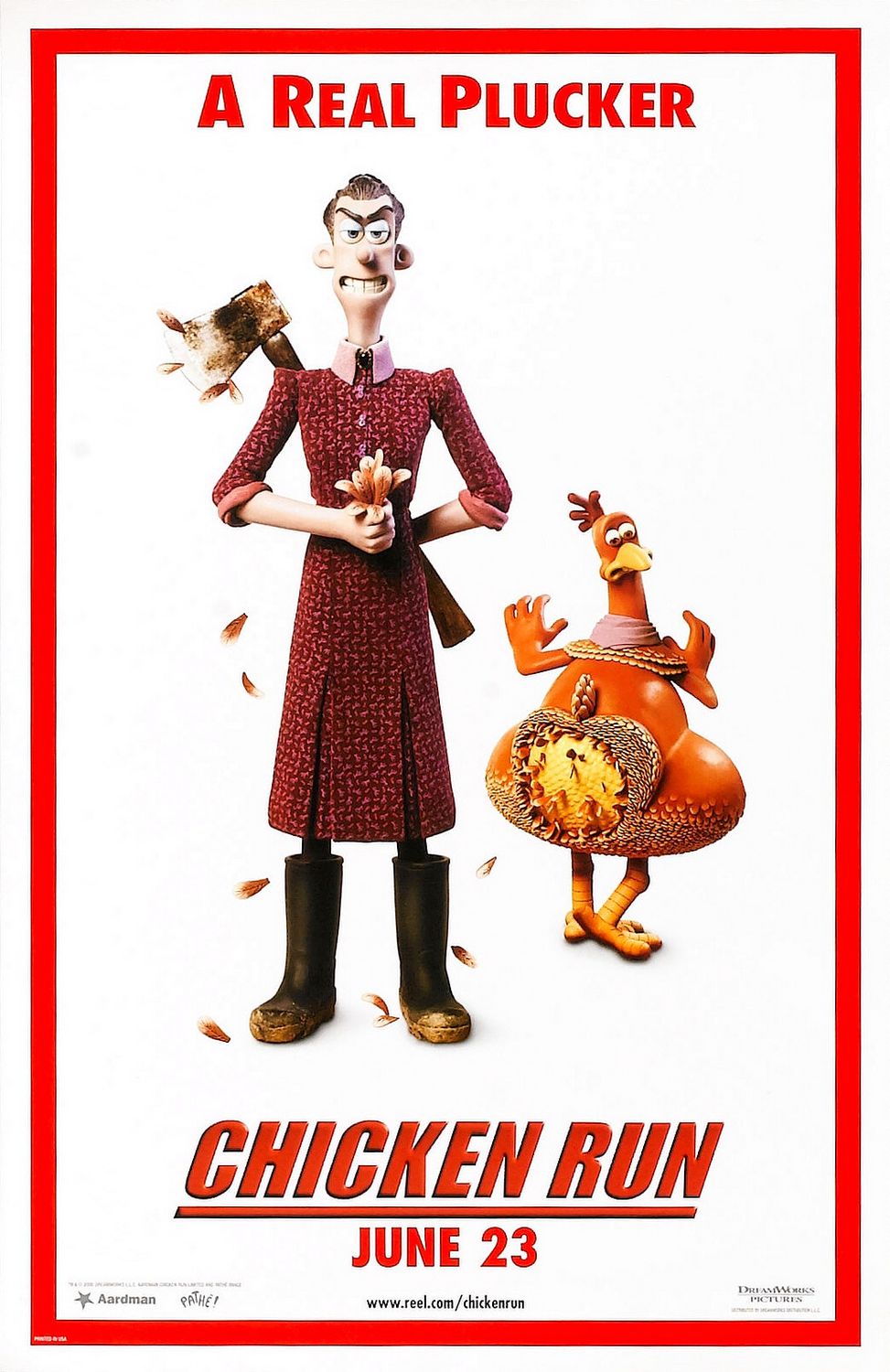 Extra Large Movie Poster Image for Chicken Run (#7 of 11)